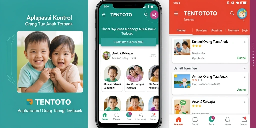 Antarmuka TENTOTO yang sederhana dan mudah digunakan.
