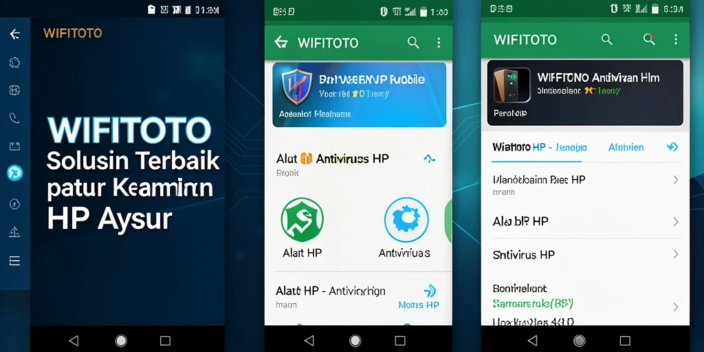Tampilan antarmuka utama WIFITOTO yang intuitif dan fungsional.