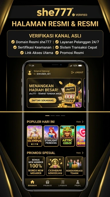 Kanal Resmi She777 untuk Pengguna Android Indonesia